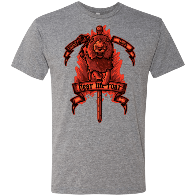 T-Shirts Premium Heather / Small HEAR ME ROAR Men's Triblend T-Shirt