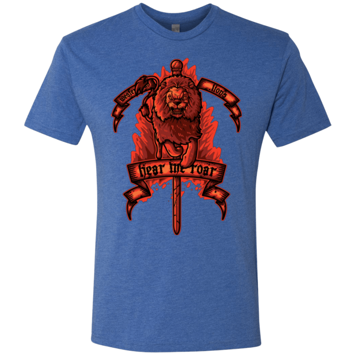 T-Shirts Vintage Royal / Small HEAR ME ROAR Men's Triblend T-Shirt