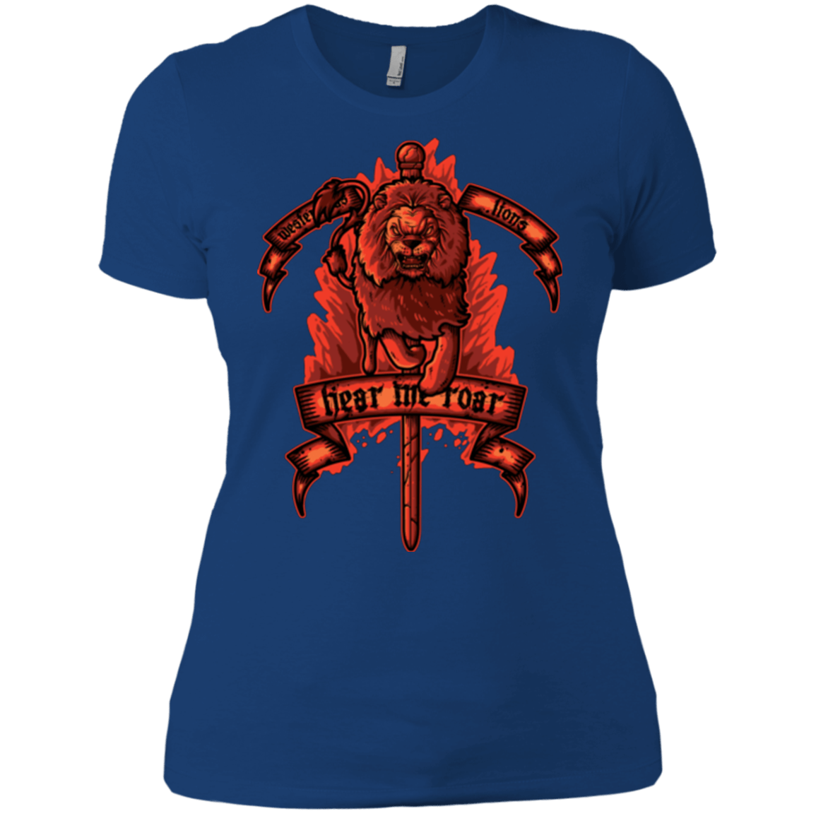 T-Shirts Royal / X-Small HEAR ME ROAR Women's Premium T-Shirt