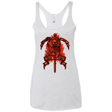 T-Shirts Heather White / X-Small HEAR ME ROAR Women's Triblend Racerback Tank