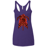T-Shirts Purple / X-Small HEAR ME ROAR Women's Triblend Racerback Tank