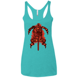 T-Shirts Tahiti Blue / X-Small HEAR ME ROAR Women's Triblend Racerback Tank