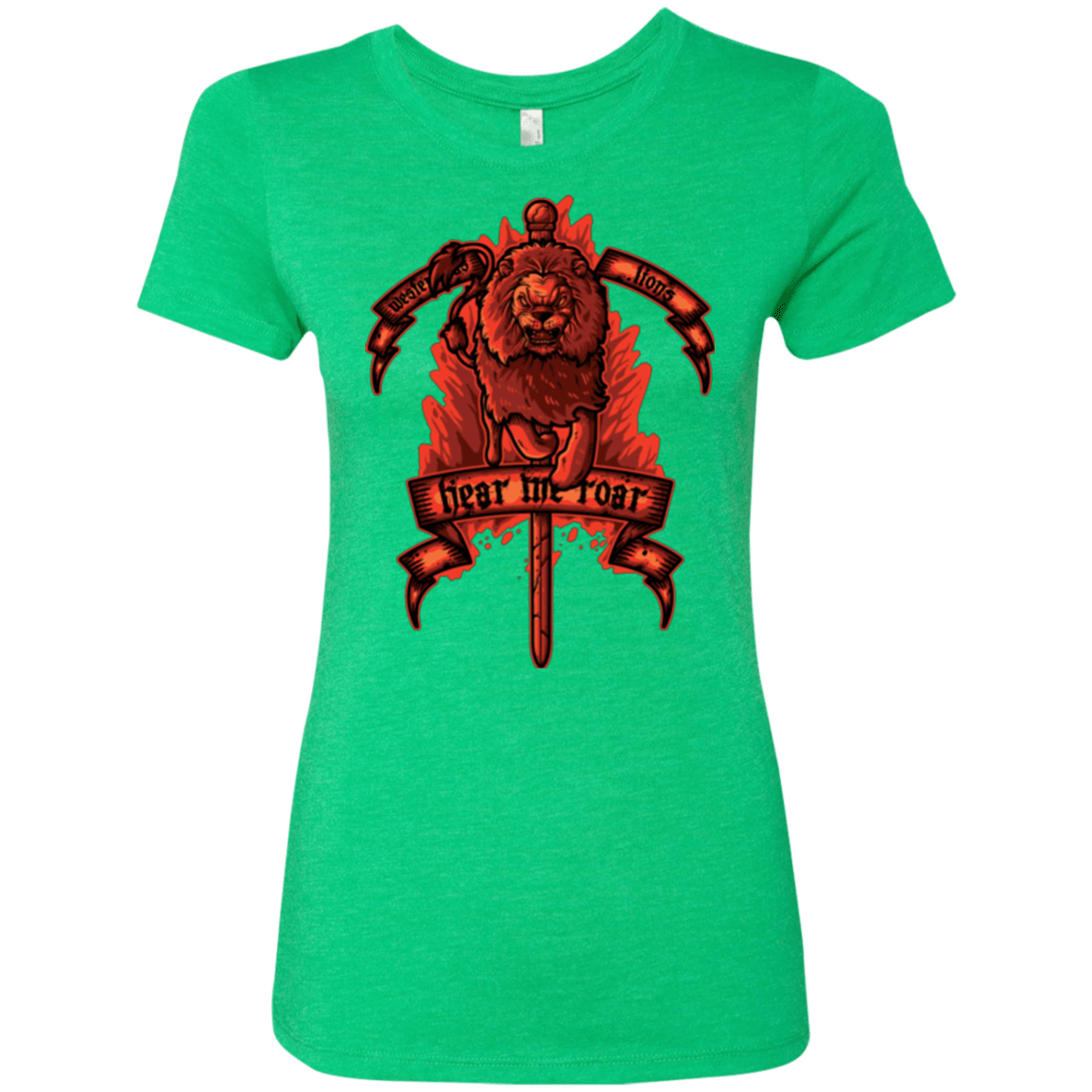 T-Shirts Envy / Small HEAR ME ROAR Women's Triblend T-Shirt