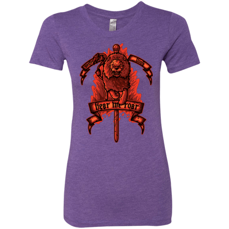 T-Shirts Purple Rush / Small HEAR ME ROAR Women's Triblend T-Shirt