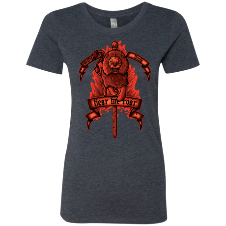 T-Shirts Vintage Navy / Small HEAR ME ROAR Women's Triblend T-Shirt