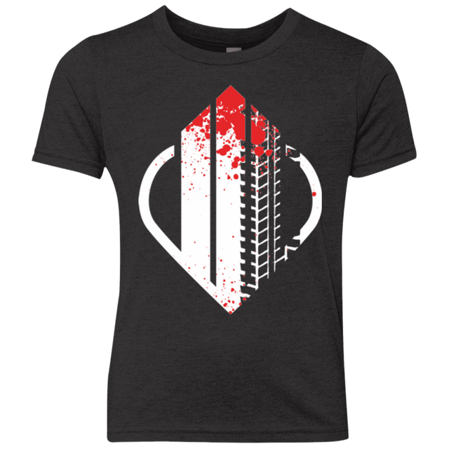 T-Shirts Vintage Black / YXS Heart Enterprises - Please Hold Youth Triblend T-Shirt