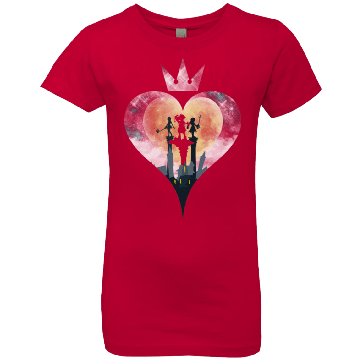 T-Shirts Red / YXS Heart Kingdom Girls Premium T-Shirt