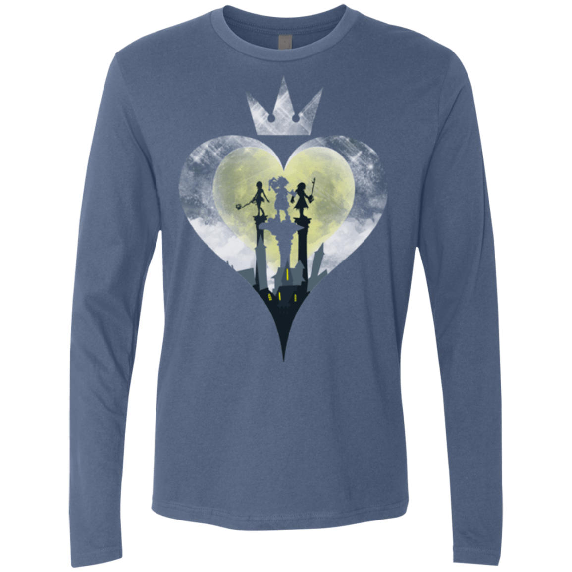 T-Shirts Indigo / Small Heart Kingdom Men's Premium Long Sleeve