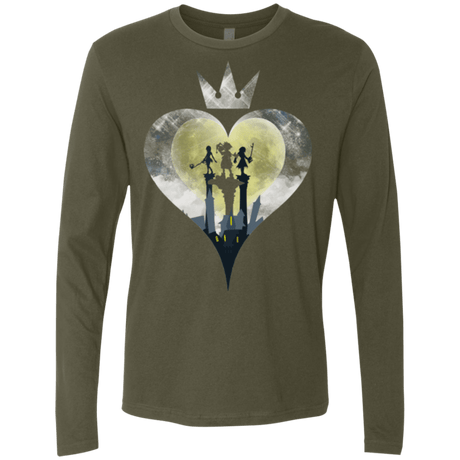 T-Shirts Military Green / Small Heart Kingdom Men's Premium Long Sleeve