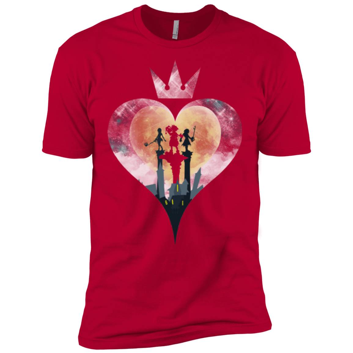 T-Shirts Red / X-Small Heart Kingdom Men's Premium T-Shirt