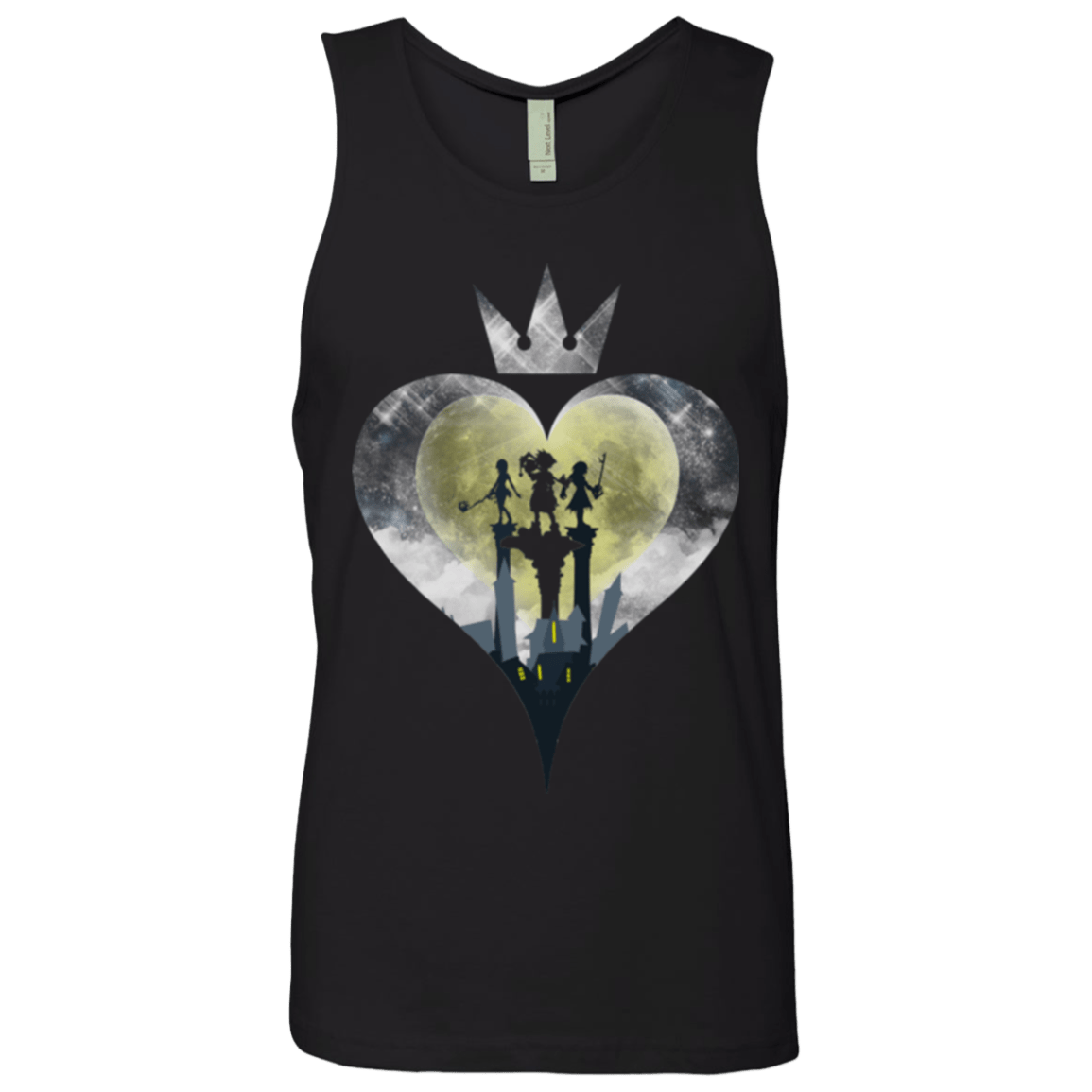 T-Shirts Black / Small Heart Kingdom Men's Premium Tank Top