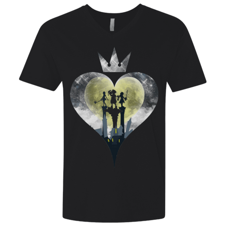 T-Shirts Black / X-Small Heart Kingdom Men's Premium V-Neck