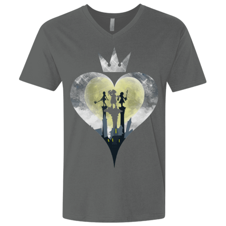 T-Shirts Heavy Metal / X-Small Heart Kingdom Men's Premium V-Neck