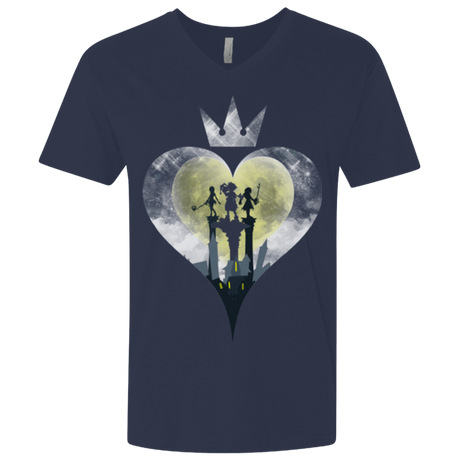 T-Shirts Midnight Navy / X-Small Heart Kingdom Men's Premium V-Neck