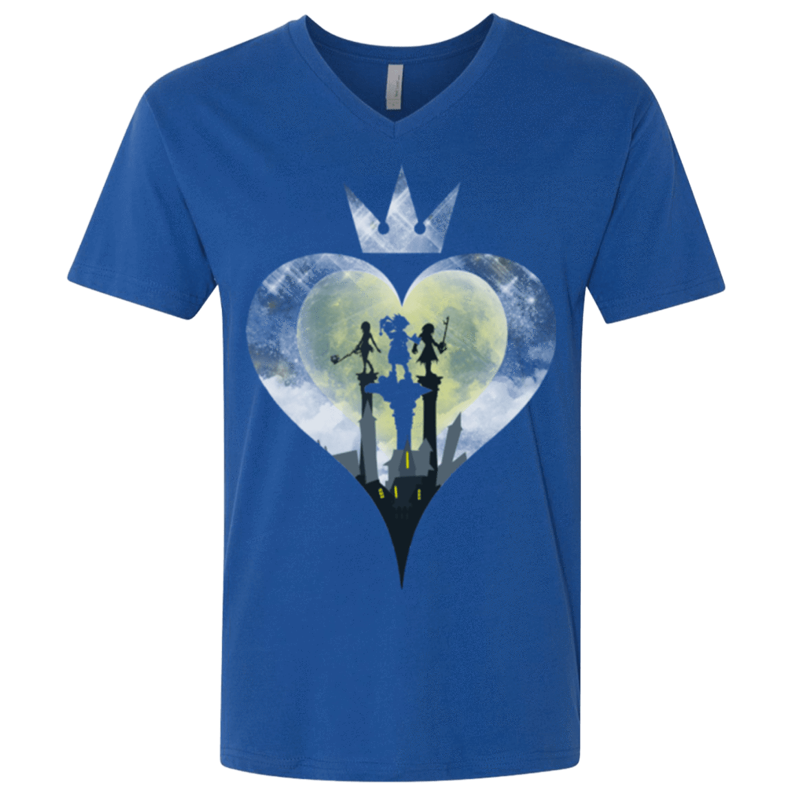 T-Shirts Royal / X-Small Heart Kingdom Men's Premium V-Neck