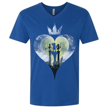 T-Shirts Royal / X-Small Heart Kingdom Men's Premium V-Neck