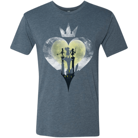 T-Shirts Indigo / Small Heart Kingdom Men's Triblend T-Shirt