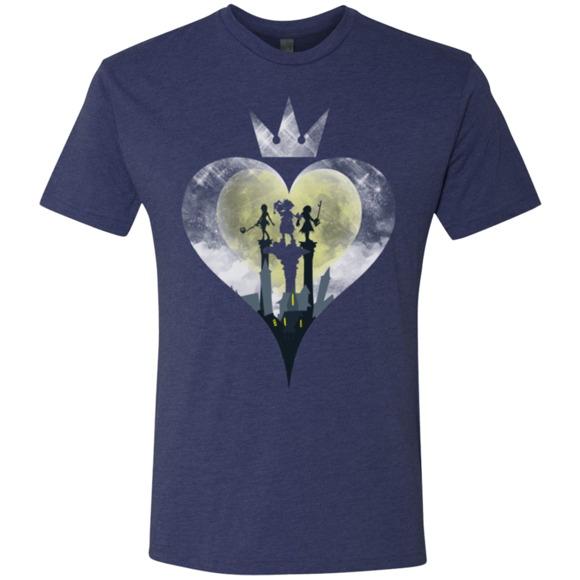 T-Shirts Vintage Navy / Small Heart Kingdom Men's Triblend T-Shirt