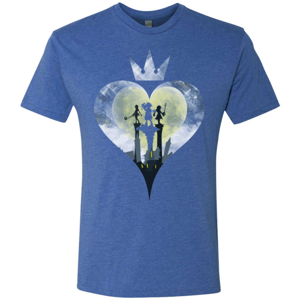 T-Shirts Vintage Royal / Small Heart Kingdom Men's Triblend T-Shirt