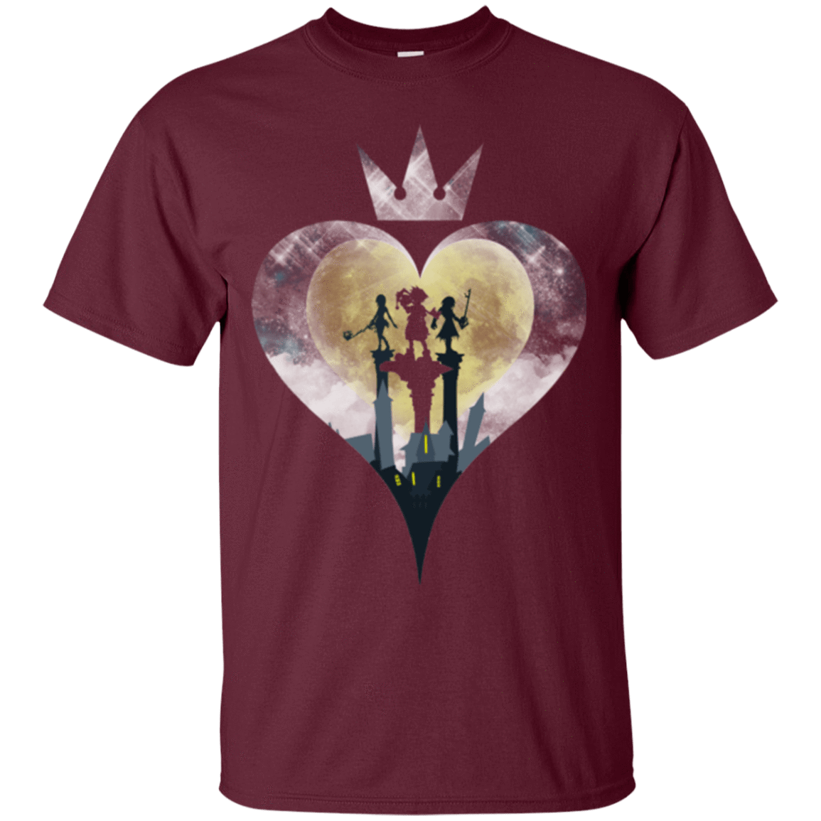 T-Shirts Maroon / Small Heart Kingdom T-Shirt