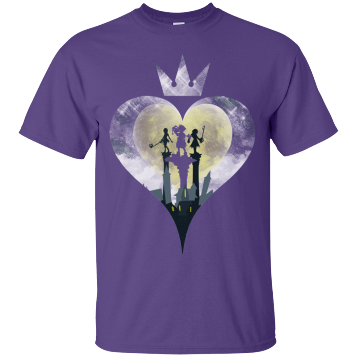 T-Shirts Purple / Small Heart Kingdom T-Shirt