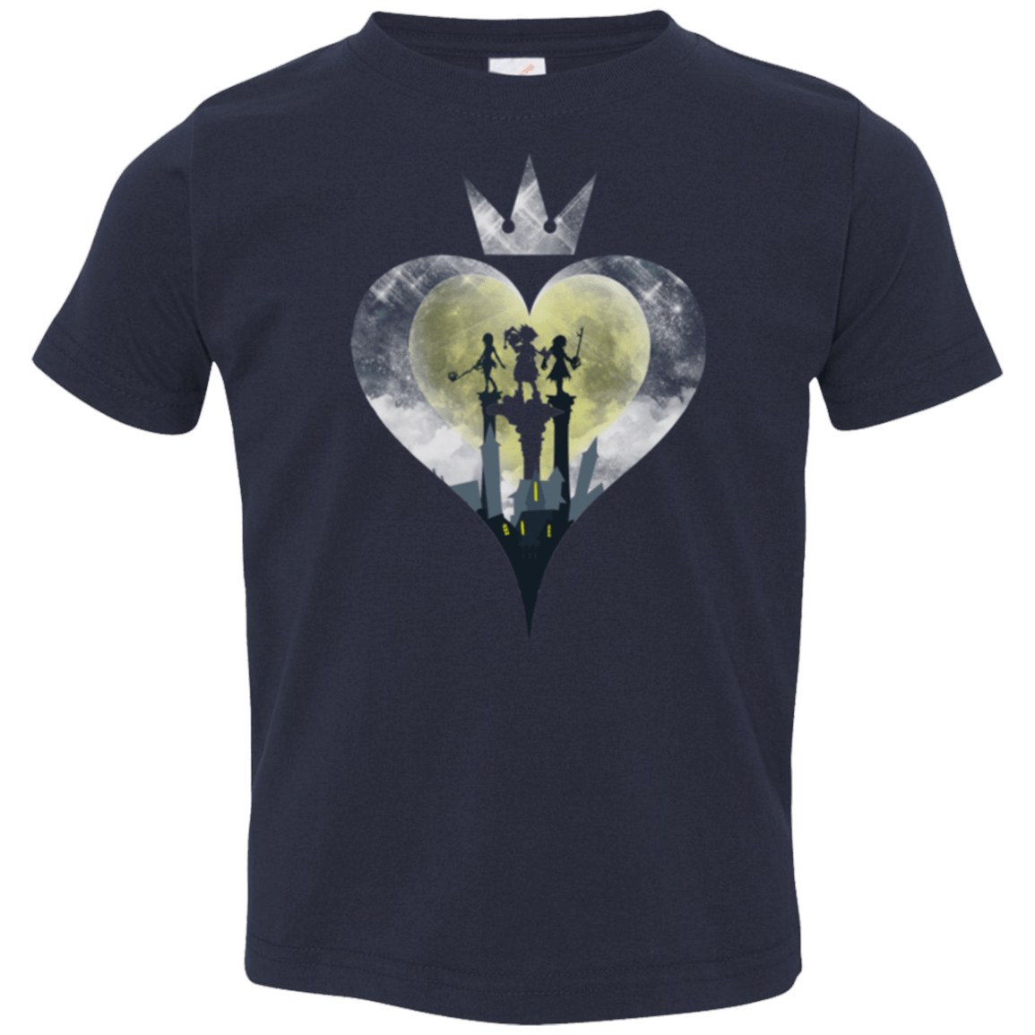 T-Shirts Navy / 2T Heart Kingdom Toddler Premium T-Shirt