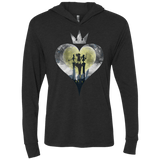 T-Shirts Vintage Black / X-Small Heart Kingdom Triblend Long Sleeve Hoodie Tee