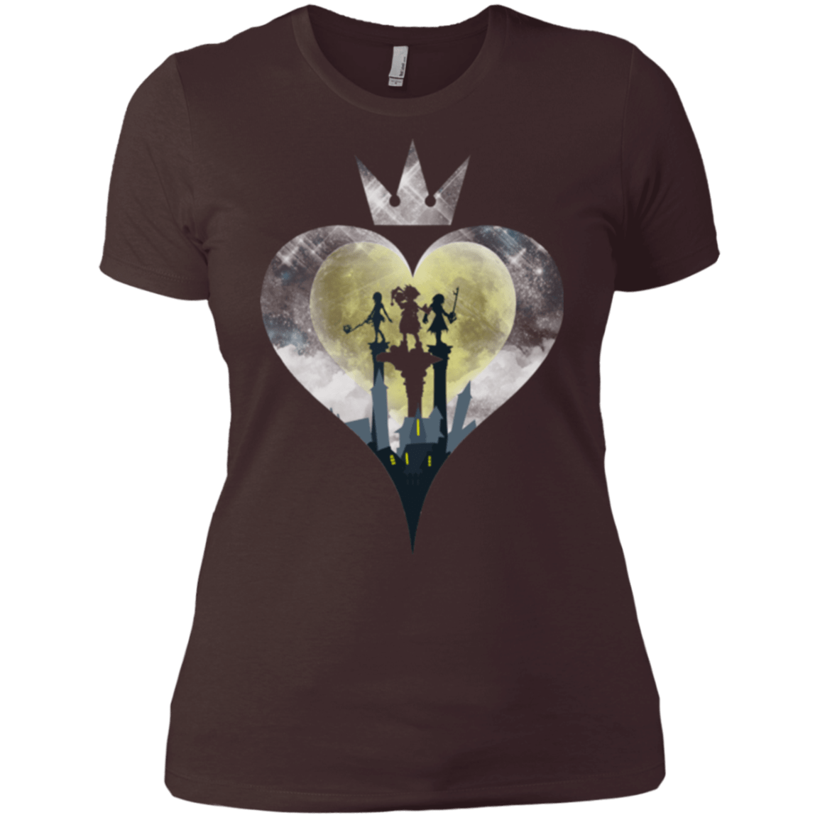 T-Shirts Dark Chocolate / X-Small Heart Kingdom Women's Premium T-Shirt