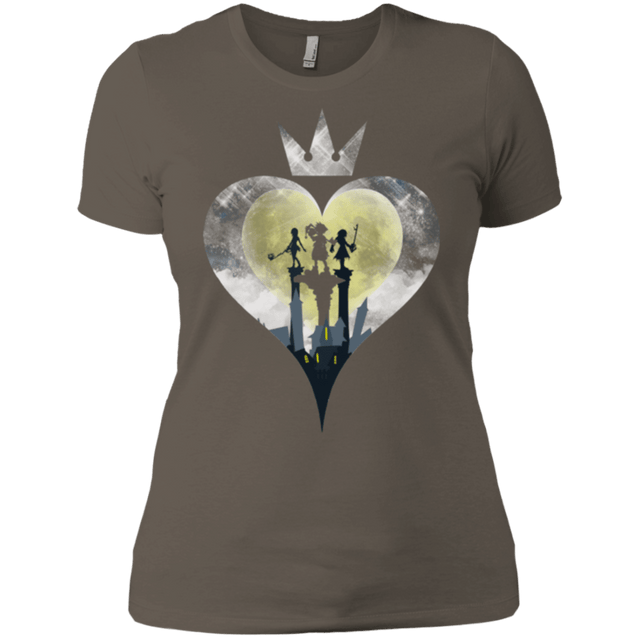 T-Shirts Warm Grey / X-Small Heart Kingdom Women's Premium T-Shirt