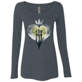 T-Shirts Vintage Navy / Small Heart Kingdom Women's Triblend Long Sleeve Shirt
