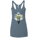 T-Shirts Indigo / X-Small Heart Kingdom Women's Triblend Racerback Tank