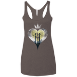 T-Shirts Macchiato / X-Small Heart Kingdom Women's Triblend Racerback Tank