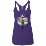 T-Shirts Purple / X-Small Heart Kingdom Women's Triblend Racerback Tank