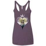 T-Shirts Vintage Purple / X-Small Heart Kingdom Women's Triblend Racerback Tank