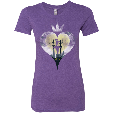 T-Shirts Purple Rush / Small Heart Kingdom Women's Triblend T-Shirt