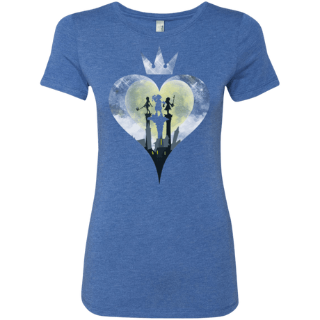 T-Shirts Vintage Royal / Small Heart Kingdom Women's Triblend T-Shirt
