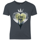 T-Shirts Vintage Navy / YXS Heart Kingdom Youth Triblend T-Shirt