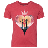 T-Shirts Vintage Red / YXS Heart Kingdom Youth Triblend T-Shirt