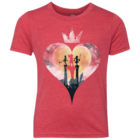 T-Shirts Vintage Red / YXS Heart Kingdom Youth Triblend T-Shirt
