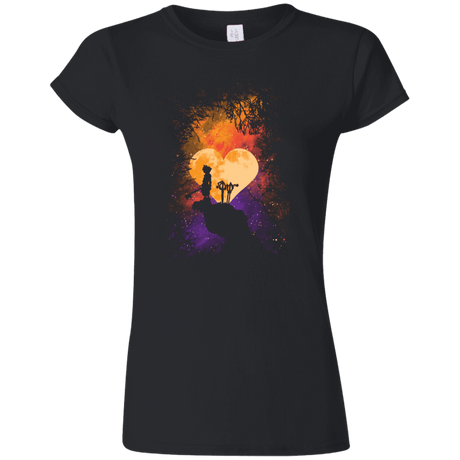 T-Shirts Black / S Heart Of Gold Junior Slimmer-Fit T-Shirt