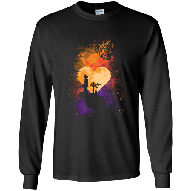 T-Shirts Black / S Heart Of Gold Men's Long Sleeve T-Shirt