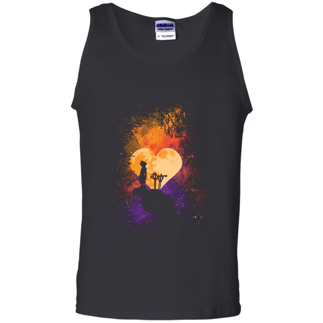 T-Shirts Black / S Heart Of Gold Men's Tank Top