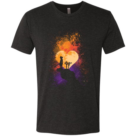 T-Shirts Vintage Black / S Heart Of Gold Men's Triblend T-Shirt