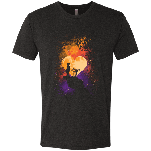 T-Shirts Vintage Black / S Heart Of Gold Men's Triblend T-Shirt