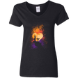 T-Shirts Black / S Heart Of Gold Women's V-Neck T-Shirt