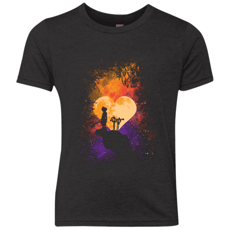 T-Shirts Vintage Black / YXS Heart Of Gold Youth Triblend T-Shirt