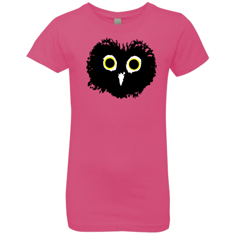 T-Shirts Hot Pink / YXS Heart Owls Girls Premium T-Shirt