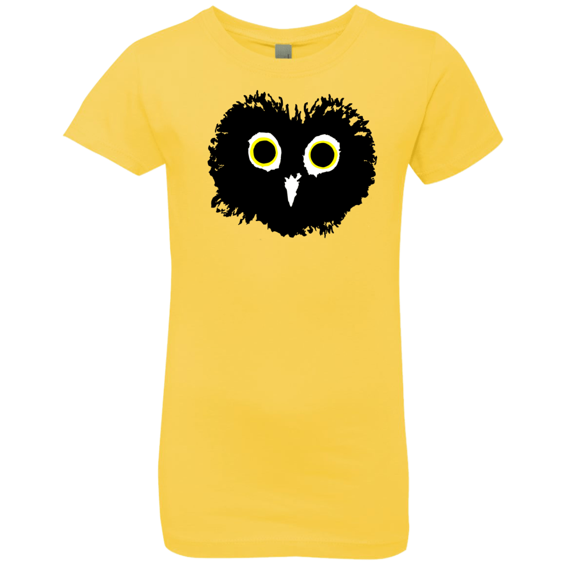 T-Shirts Vibrant Yellow / YXS Heart Owls Girls Premium T-Shirt