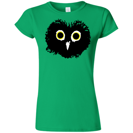 T-Shirts Irish Green / S Heart Owls Junior Slimmer-Fit T-Shirt