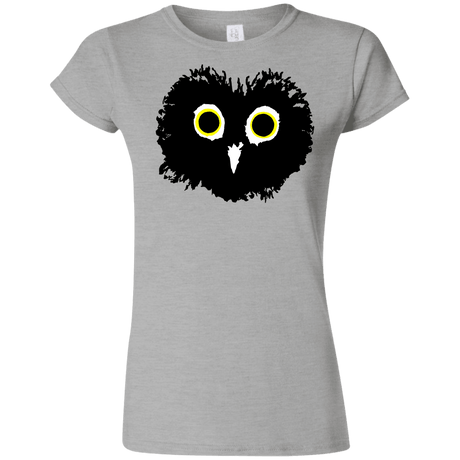 T-Shirts Sport Grey / S Heart Owls Junior Slimmer-Fit T-Shirt